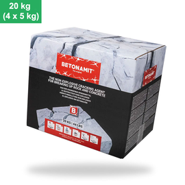 BETONAMIT® –  20 kg Neeksplozivno Sredstvo za Varno in Učinkovito Rušenje Skal in Betona 1 - BETONAMIT.si